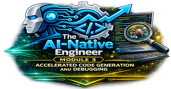 The AI-Native Engineer: Module 3, Accelerated Code Generation & Debugging